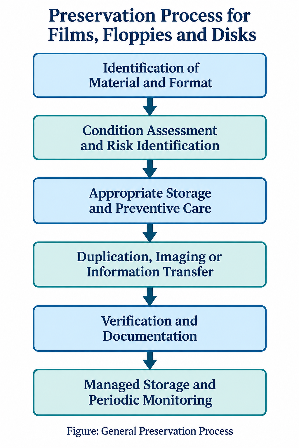 Preservation Process Flowchart